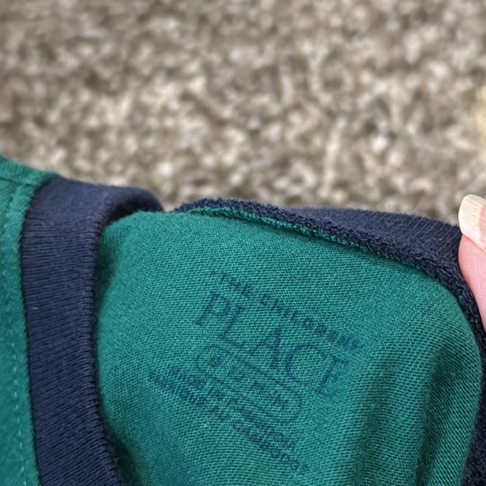 The Childrens Place Baby Boy Winter Train Jeep Green Joggers Shirt Outfit Set - Picture 15 of 16